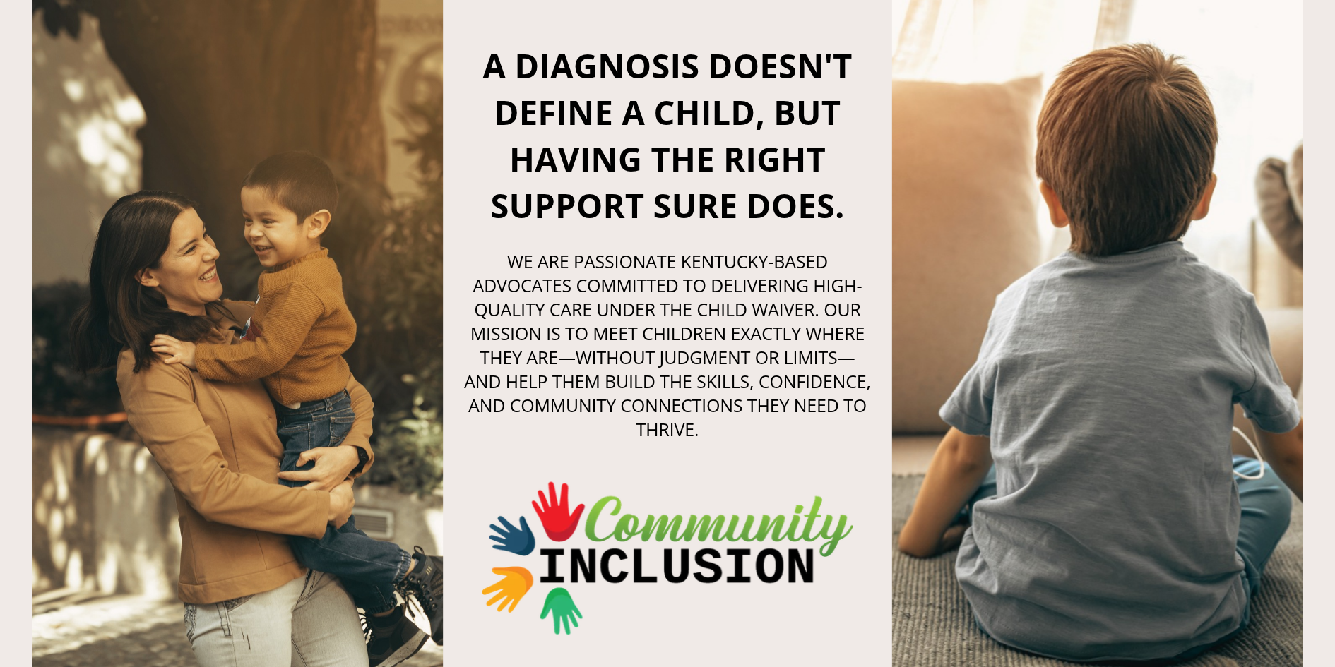 A diagnosis doesn't define a child, but having the right support sure does